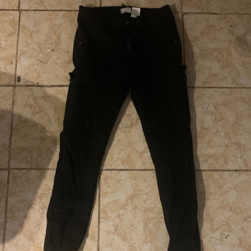 Black Cargo Pants